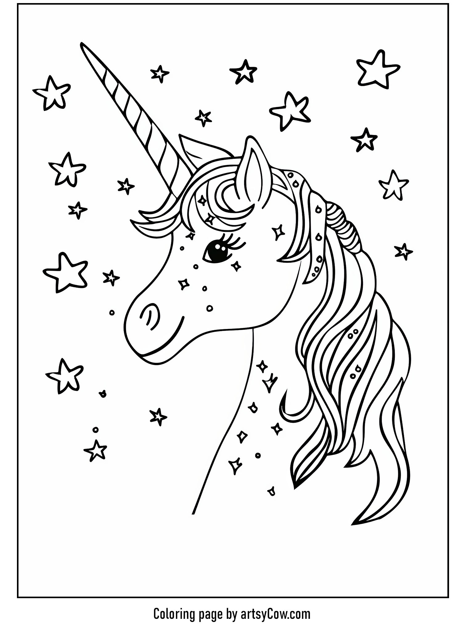 Starry Night Unicorn